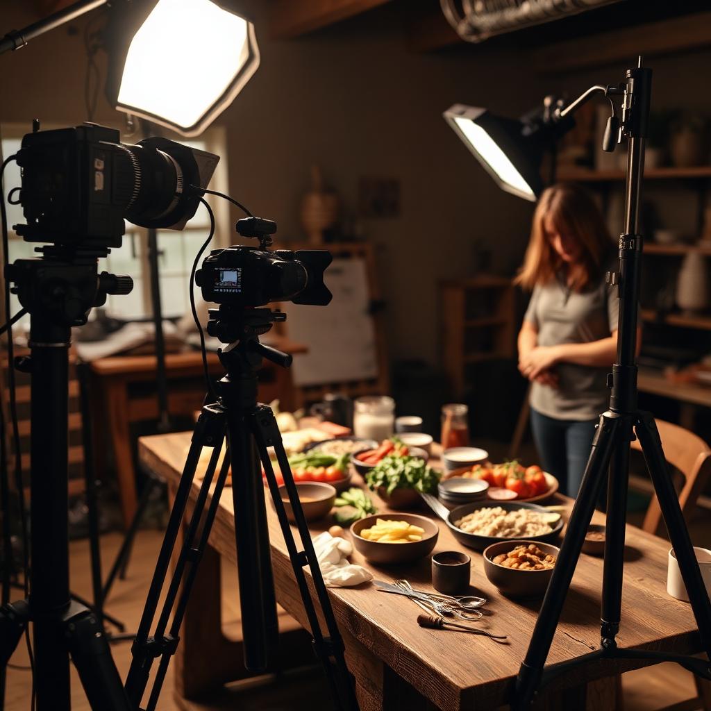 Barkland i arbete med recept